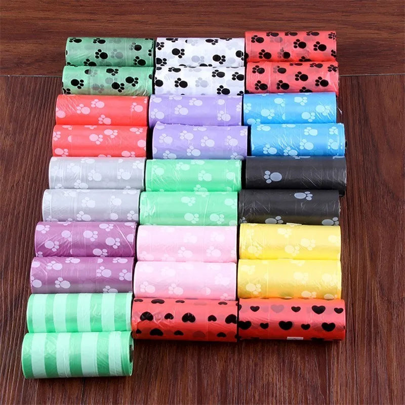 Dog Poop Bags - Biodegradable & Scented