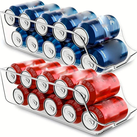 Refrigerator Organizer Bins & Can Dispenser