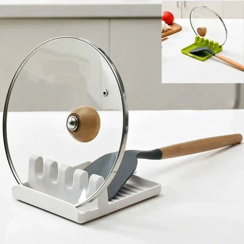 Kitchen Spoon Rest & Pot Lid Holder