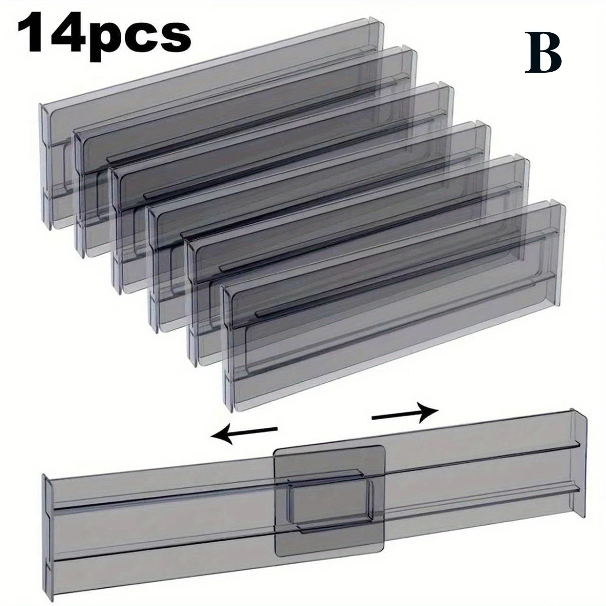 Adjustable Drawer Dividers Set