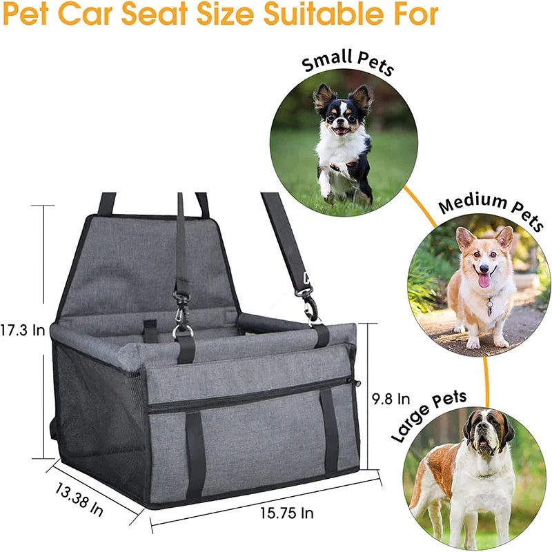 Foldable Dog Car Seat Cover & Hammock