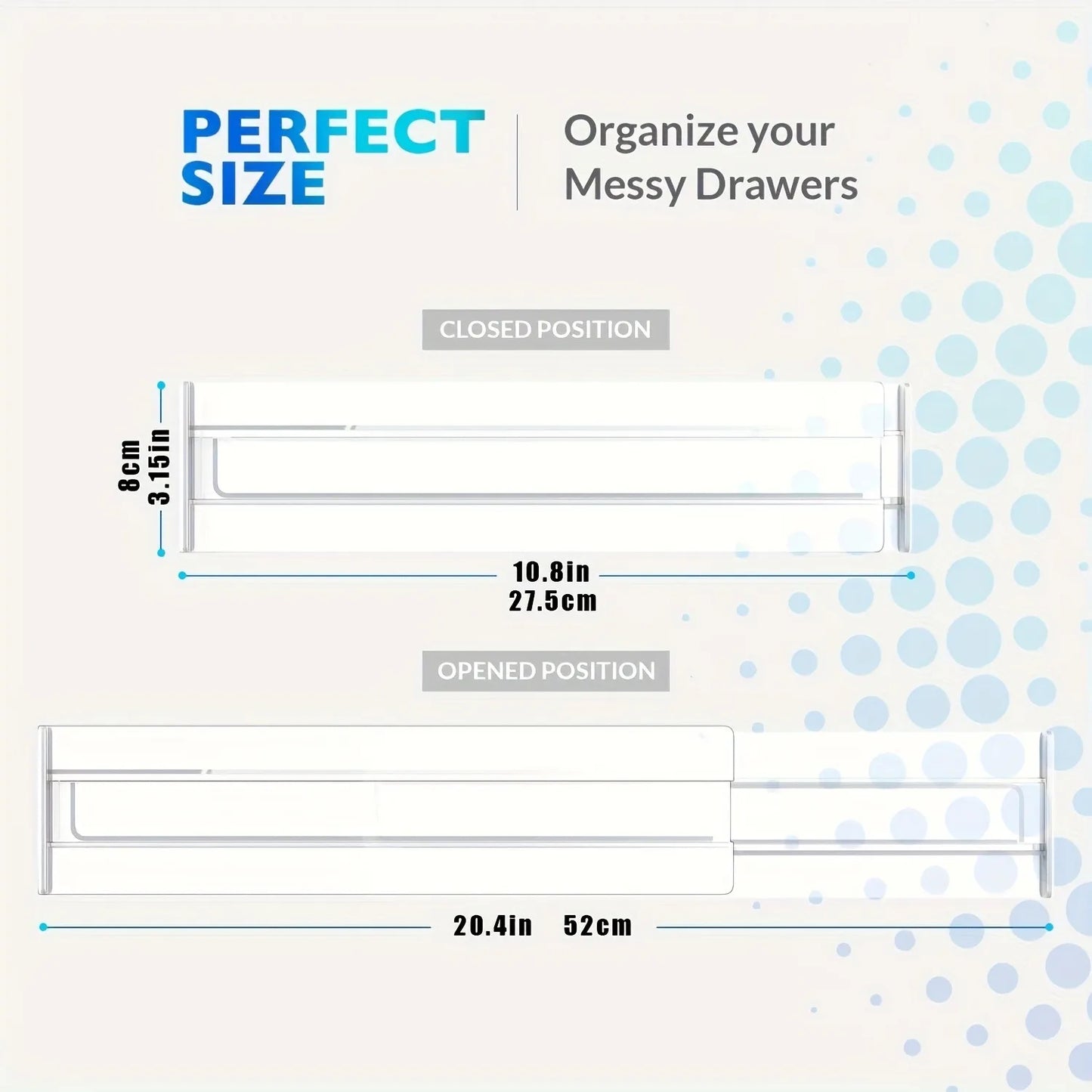 Adjustable Drawer Dividers Set