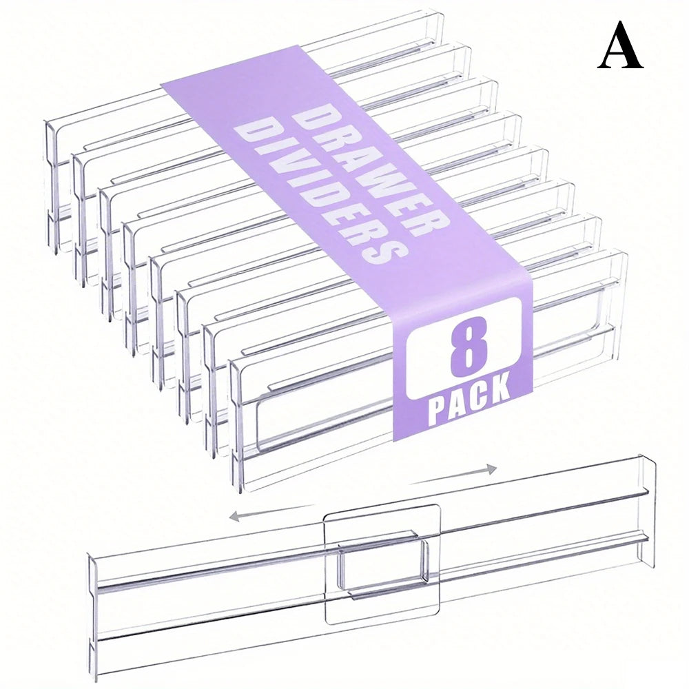 Adjustable Drawer Dividers Set