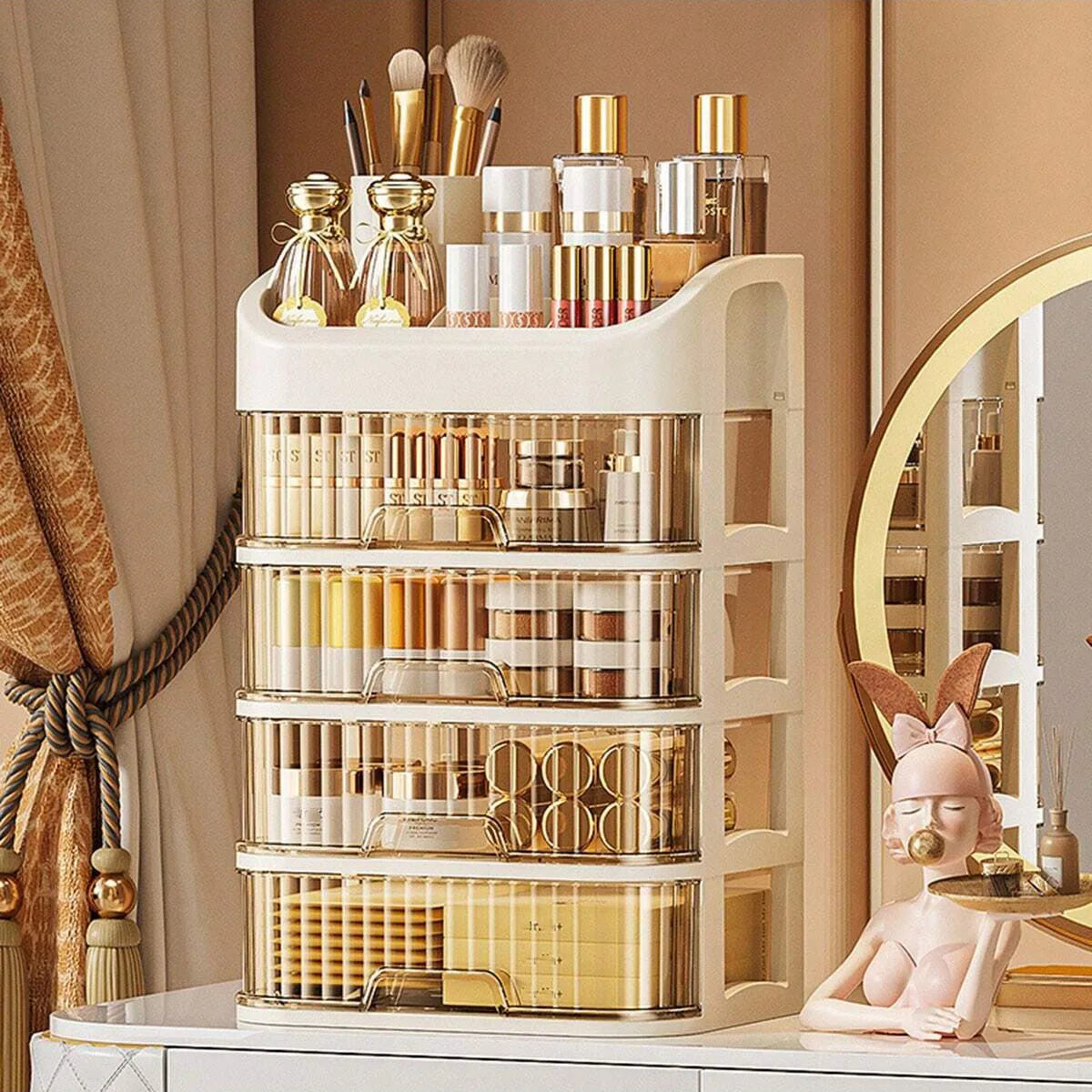 Multi-Layer Makeup & Skincare Storage Box