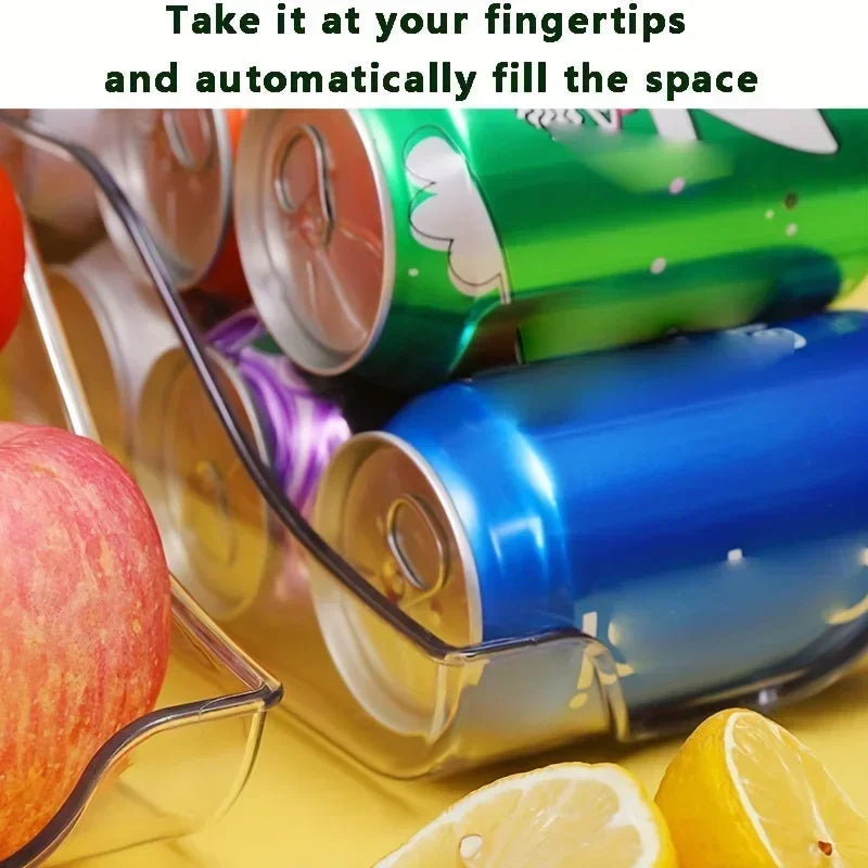Refrigerator Organizer Bins & Can Dispenser