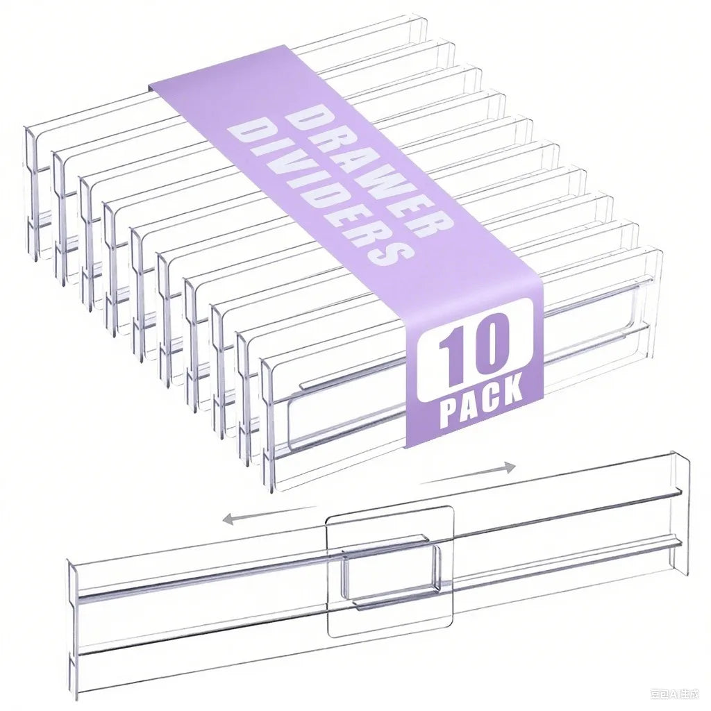 Adjustable Drawer Dividers Set